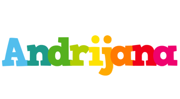 Andrijana rainbows logo