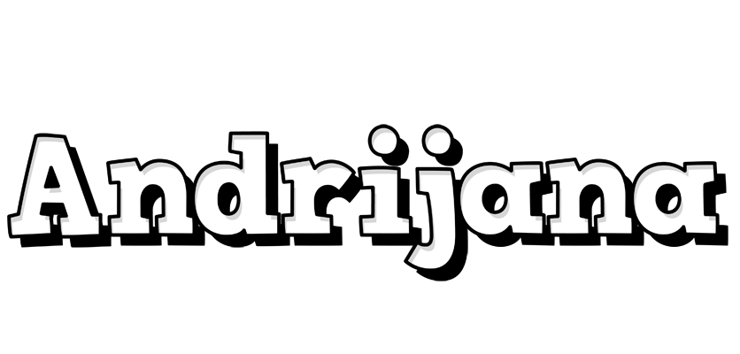 Andrijana snowing logo