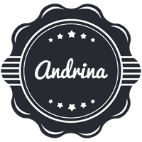 Andrina badge logo