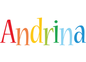 Andrina birthday logo