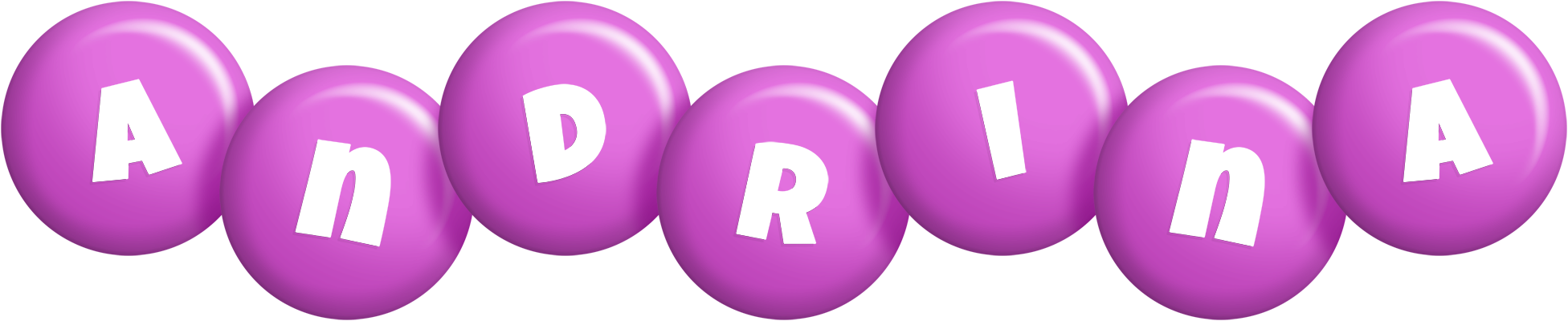 Andrina candy-purple logo