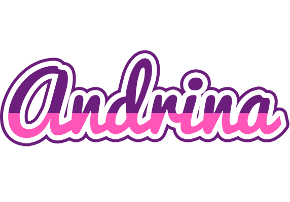Andrina cheerful logo