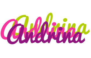 Andrina flowers logo