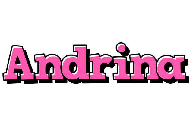 Andrina girlish logo