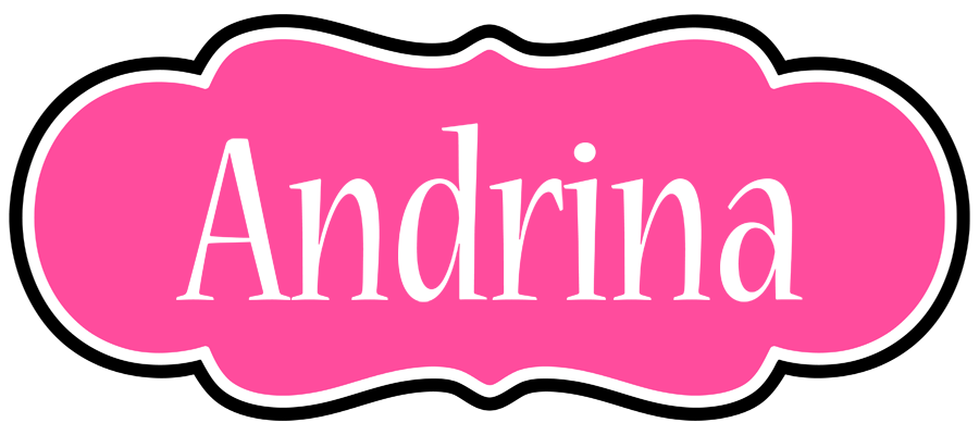 Andrina invitation logo