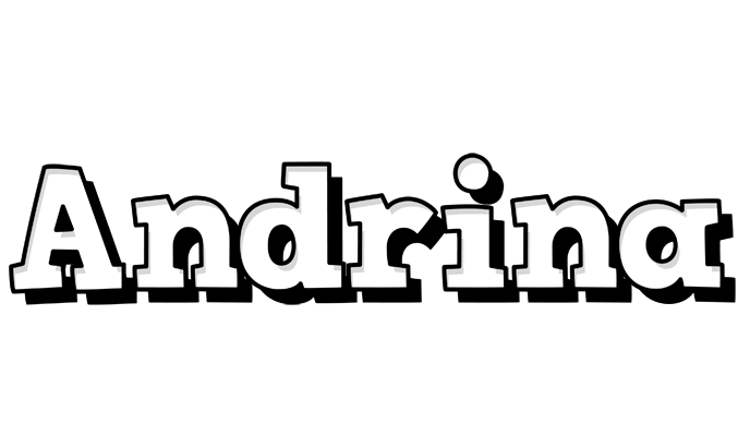 Andrina snowing logo