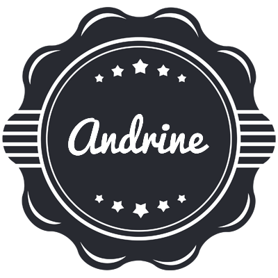 Andrine badge logo