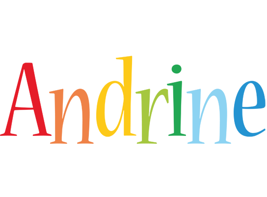 Andrine birthday logo