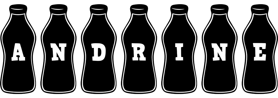 Andrine bottle logo