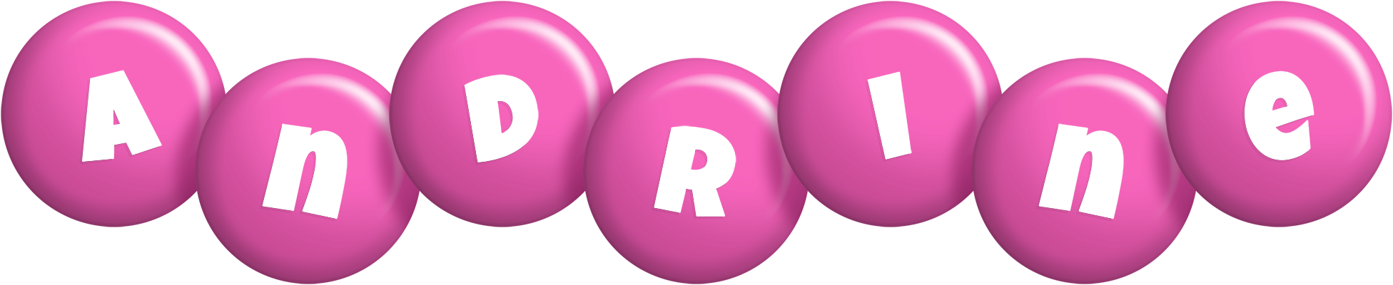 Andrine candy-pink logo