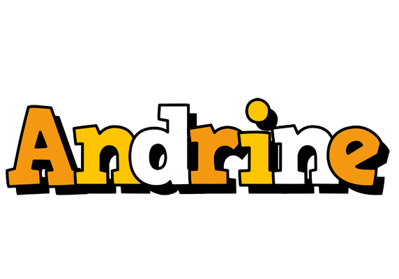 Andrine cartoon logo