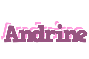Andrine relaxing logo
