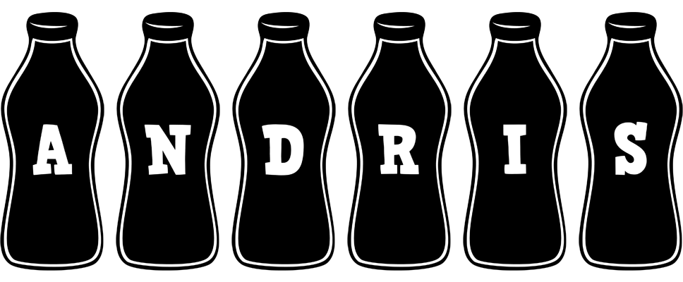 Andris bottle logo