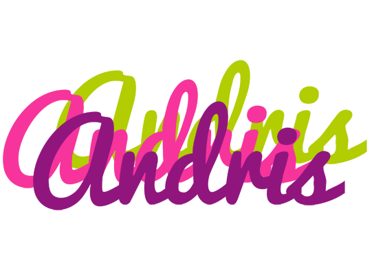 Andris flowers logo