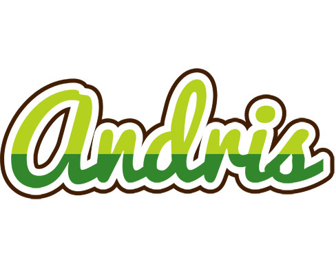 Andris golfing logo