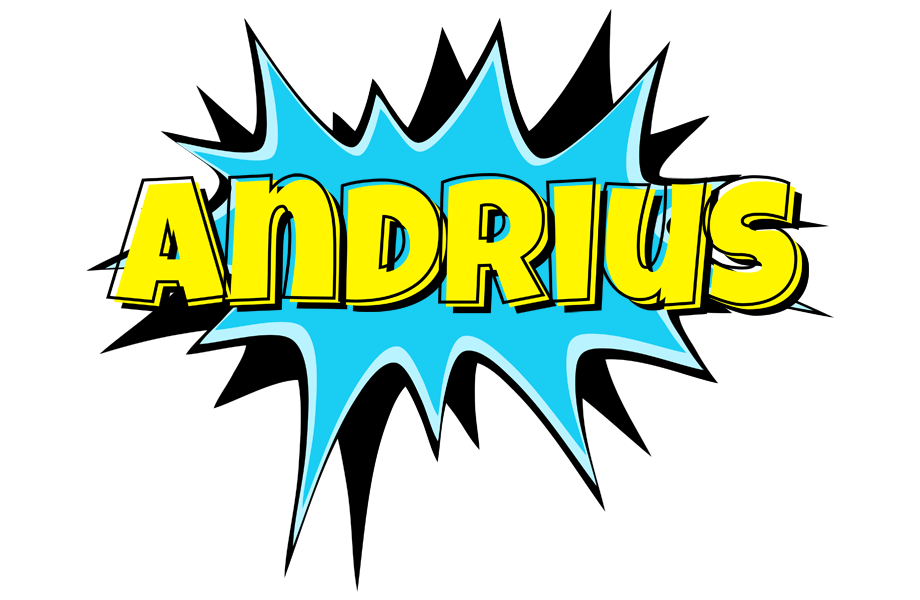 Andrius amazing logo