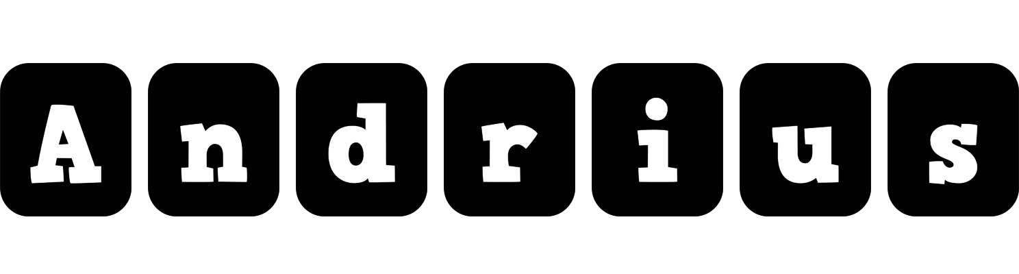 Andrius box logo
