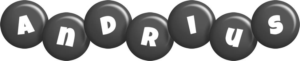 Andrius candy-black logo