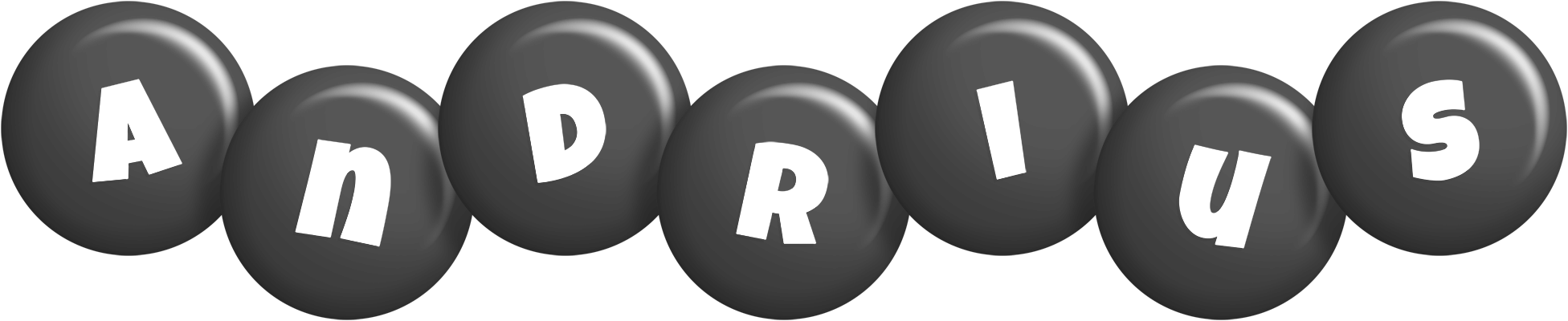 Andrius candy-black logo