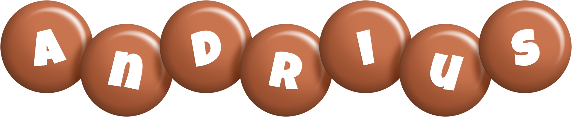 Andrius candy-brown logo