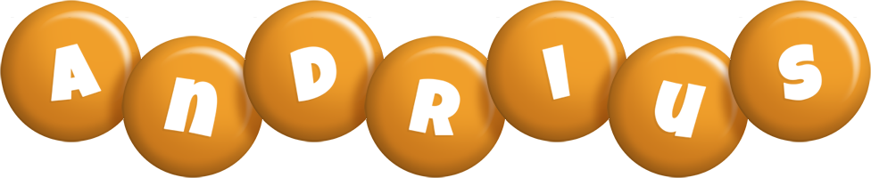 Andrius candy-orange logo