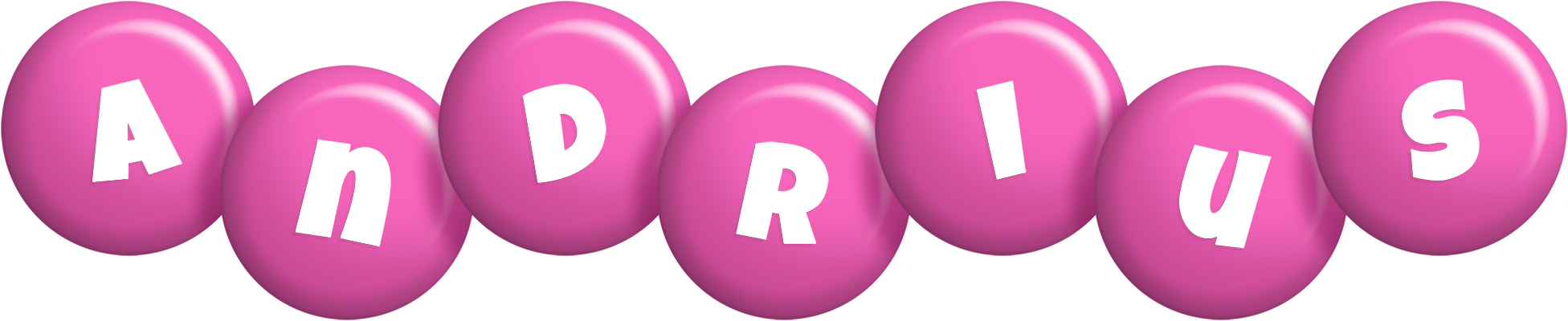 Andrius candy-pink logo