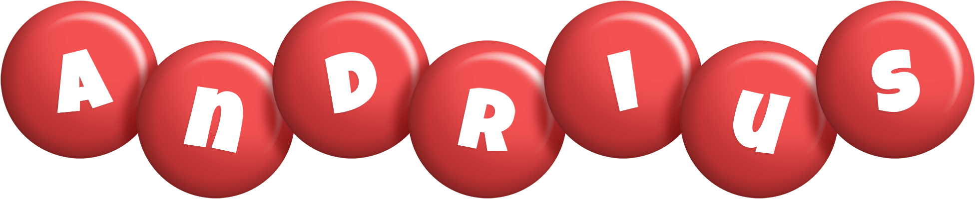 Andrius candy-red logo