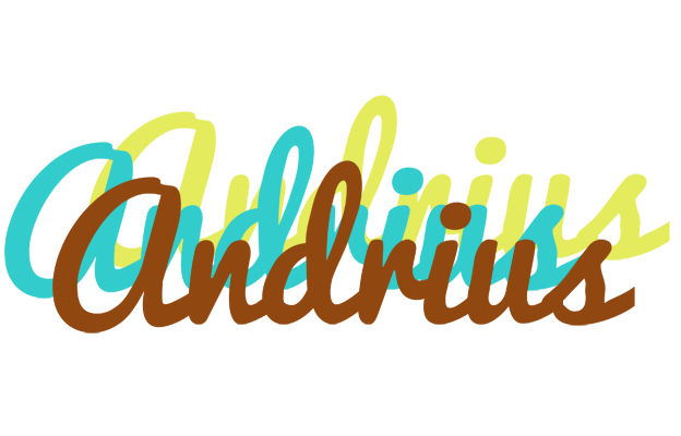 Andrius cupcake logo