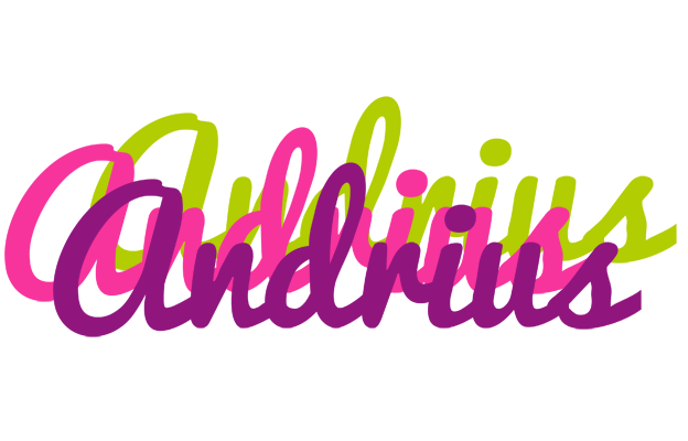 Andrius flowers logo