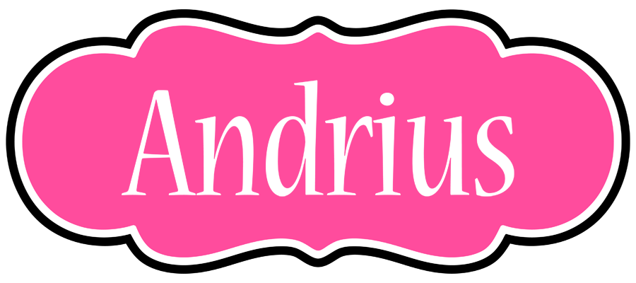 Andrius invitation logo