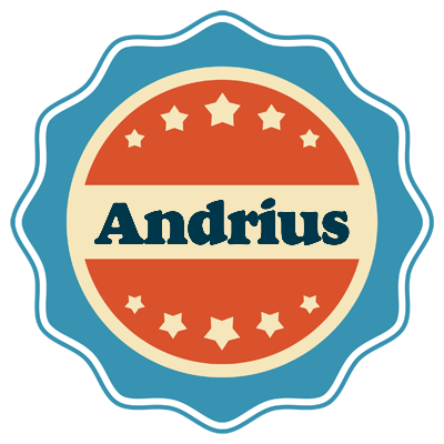 Andrius labels logo