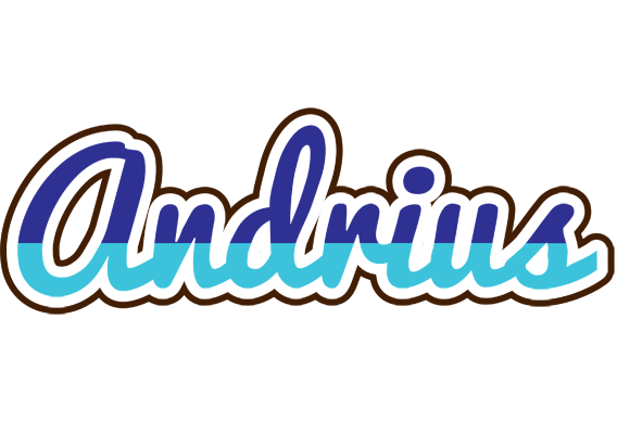 Andrius raining logo