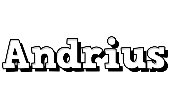 Andrius snowing logo