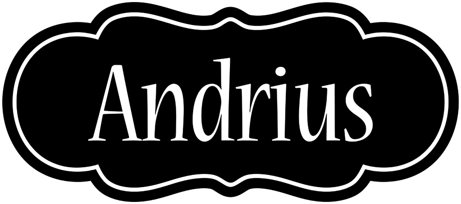 Andrius welcome logo