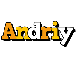 Andriy cartoon logo