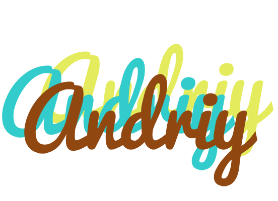 Andriy cupcake logo