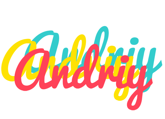 Andriy disco logo