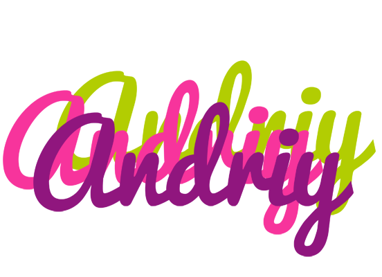 Andriy flowers logo