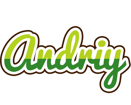 Andriy golfing logo