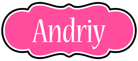 Andriy invitation logo