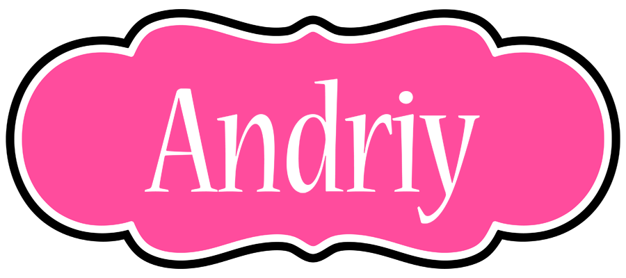 Andriy invitation logo
