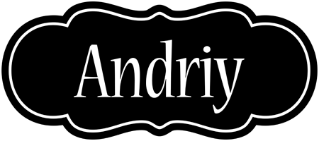 Andriy welcome logo