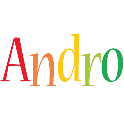 Andro birthday logo