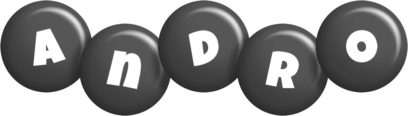 Andro candy-black logo