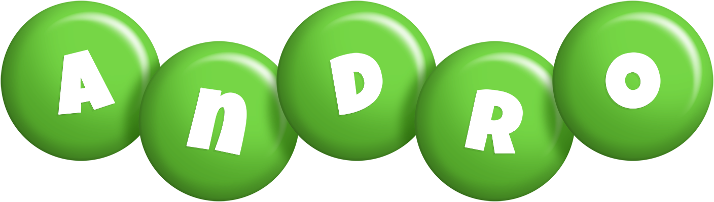 Andro candy-green logo