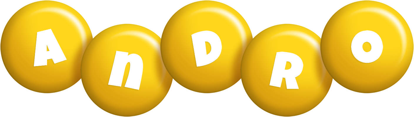 Andro candy-yellow logo