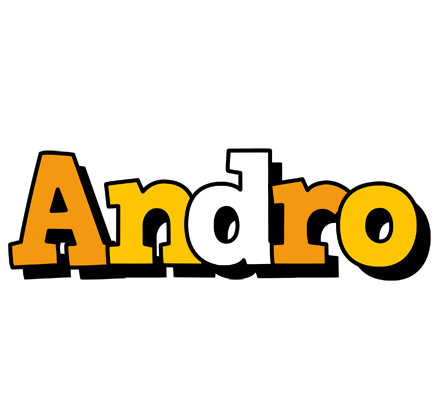 Andro cartoon logo