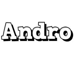 Andro snowing logo