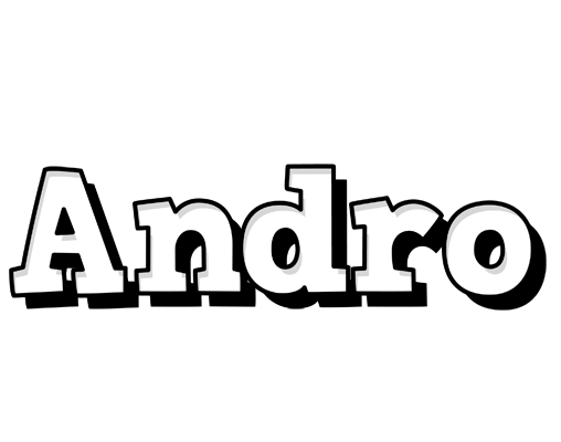 Andro snowing logo