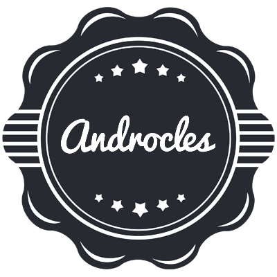 Androcles badge logo